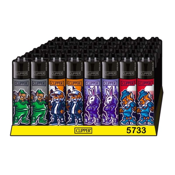 Зажигалки CLIPPER Ghetto Animals