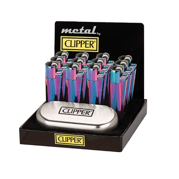 Зажигалки CLIPPER Metal Blue Gradient