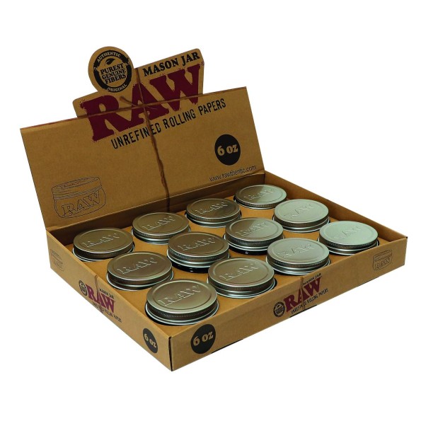 Банка из стекла RAW MASON JAR 177ml