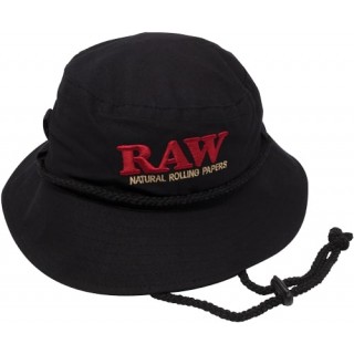 Панама RAW Smokerman Bucket Hat Black