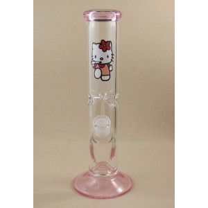 Стеклянный бонг Glass Hello Kitty Tower 7mm