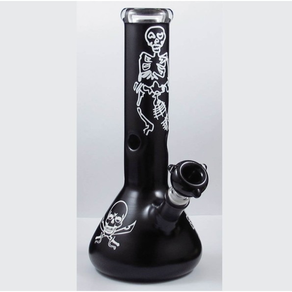 Стеклянный бонг Black Beaker 30cm 7mm