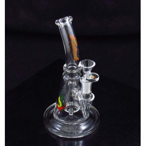 Стеклянный бонг Medicali Drop Dub Rig 22cm