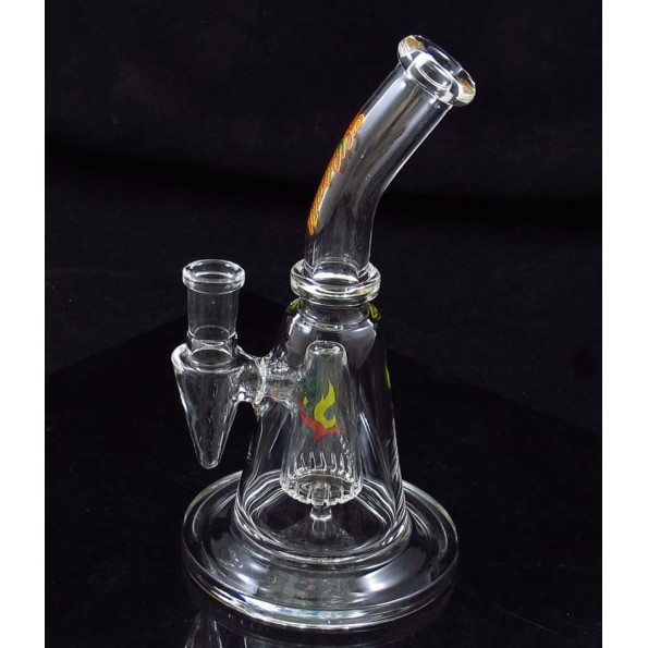 Стеклянный бонг Medicali Drop Dub Rig 22cm