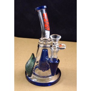 Стеклянный бонг GRAV Labs LEAF Drop Dub Rig 22cm