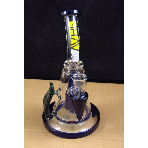 Стеклянный бонг GRAV Labs LEAF Drop Dub Rig 22cm