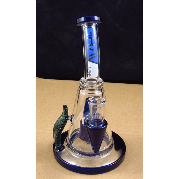 Стеклянный бонг GRAV Labs LEAF Drop Dub Rig 22cm