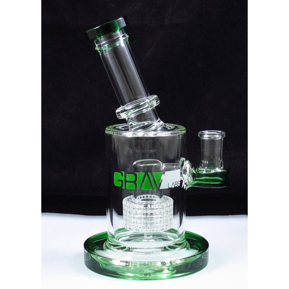 Стеклянный бонг GRAV Labs UFO Dub Rig 24cm