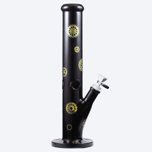 Стеклянный бонг Black Tower 35cm 7mm