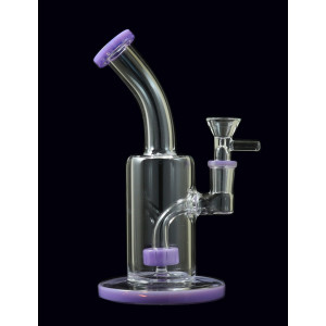 Стеклянный бонг Clear Dub Rig 22cm