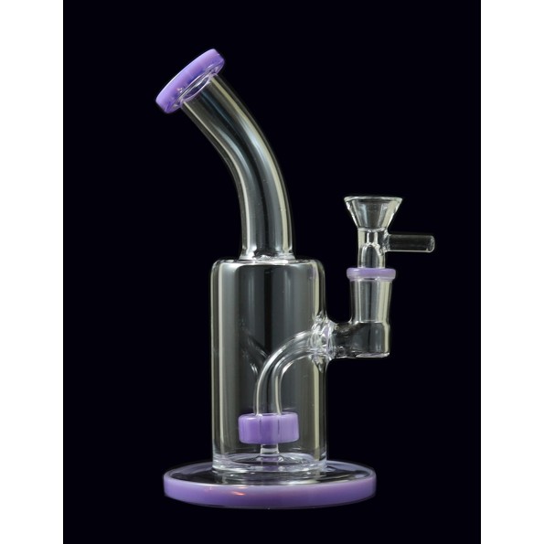 Стеклянный бонг Clear Dub Rig 22cm