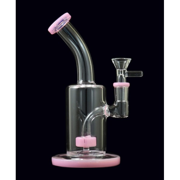 Стеклянный бонг Clear Dub Rig 22cm