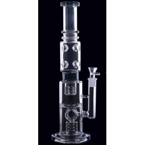 Стеклянный бонг Amazing Triple Perc 55см