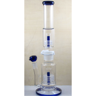 Стеклянный бонг Two-Part Tower Super Perc 50см