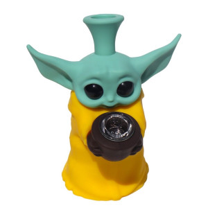 Силиконовый бонг Baby Yoda