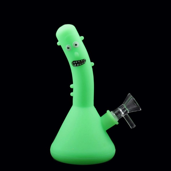 Силиконовый бонг Rick&Morty Beaker Bong
