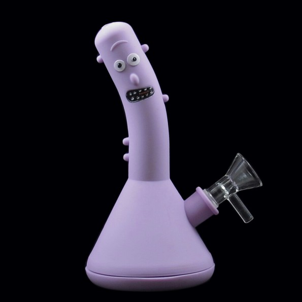 Силиконовый бонг Rick&Morty Beaker Bong