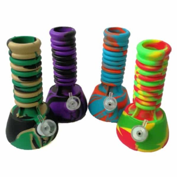 Силиконовый бонг Beaker Collapsible Bong