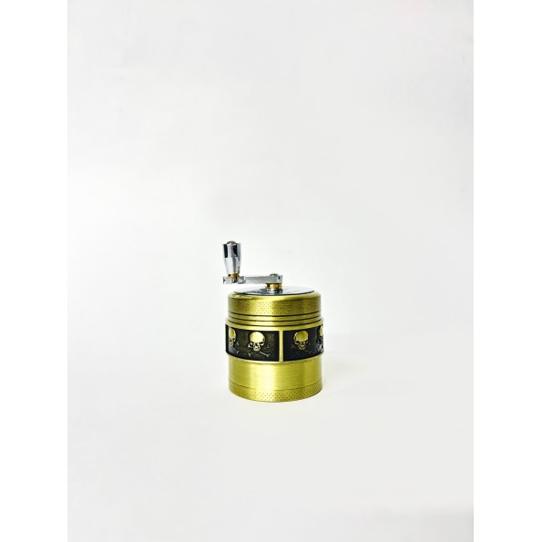 Металлический гриндер-поллинатор с ручкой Small (4-х секц., 55мм) CHINA