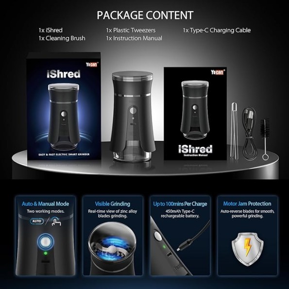 Гриндер-поллинатор YOCAN ISHRED (USA) Smart