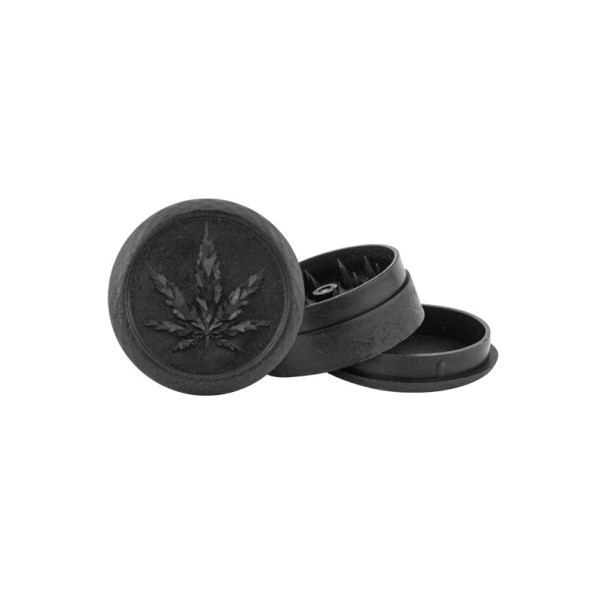 Акриловый гриндер LEAF White&Black