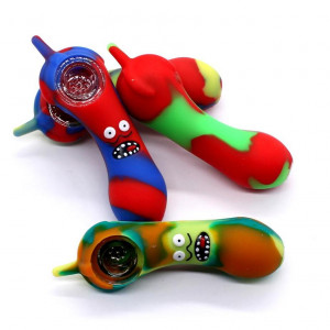 Силиконовая трубка Eggplant Glass Bowl