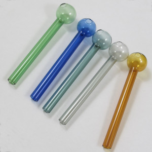 Стеклянная трубка Colour Oil Pipe 12см