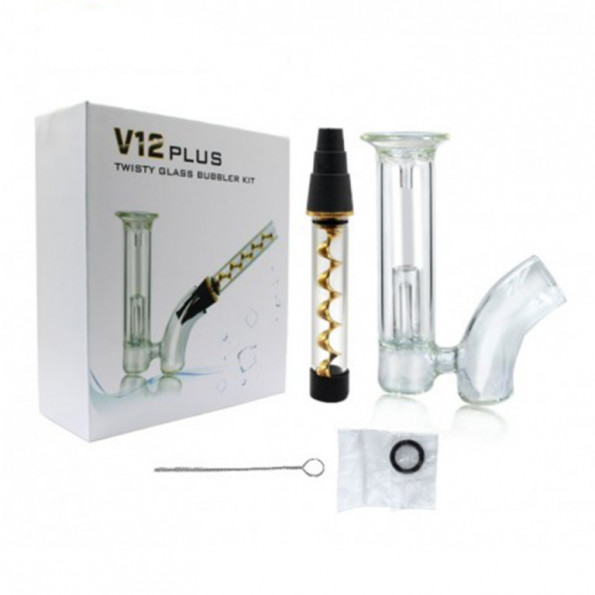 Стеклянная трубка Twisty Glass Blunt (V12 PLUS)