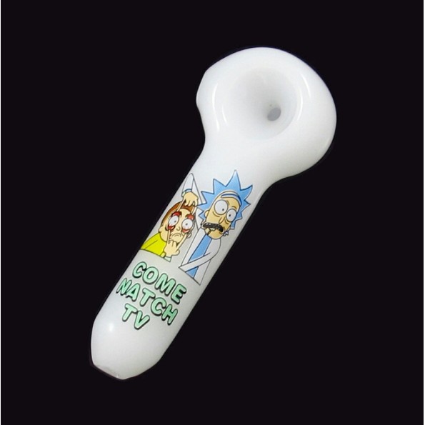 Стеклянная трубка Spoon Rick&Morty Small