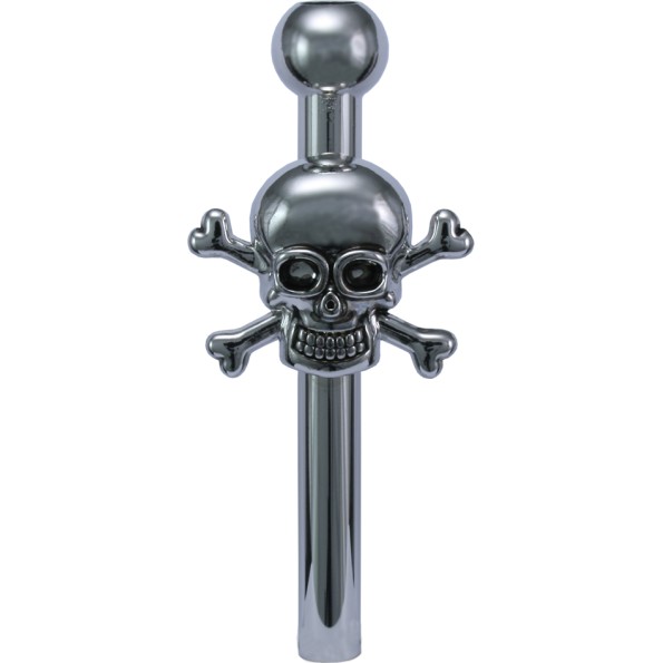 Металлический Sniffer SKULL Silver