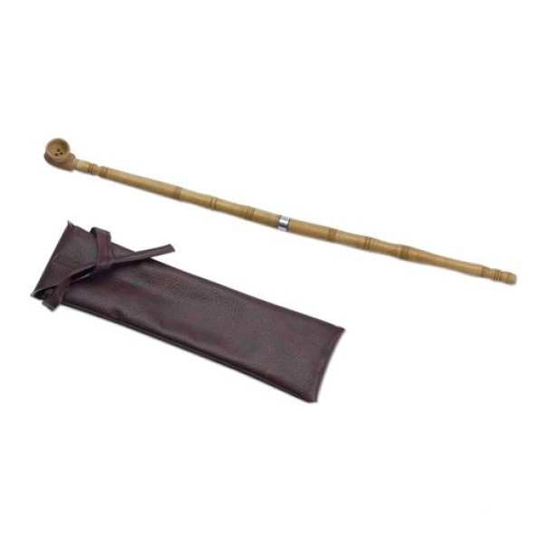 Деревянная трубка-чиллум Indian Kief pipe