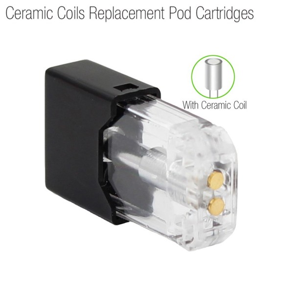 POD Refillable для JUUL 0.7ml Ceramic Coil
