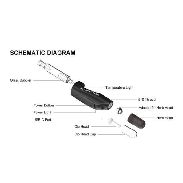 Вапорайзер XVAPE - FYRA Dabstar Edition