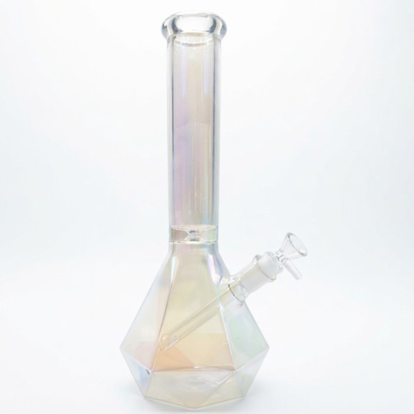Стеклянный бонг Diamond Beaker 35см 7мм 