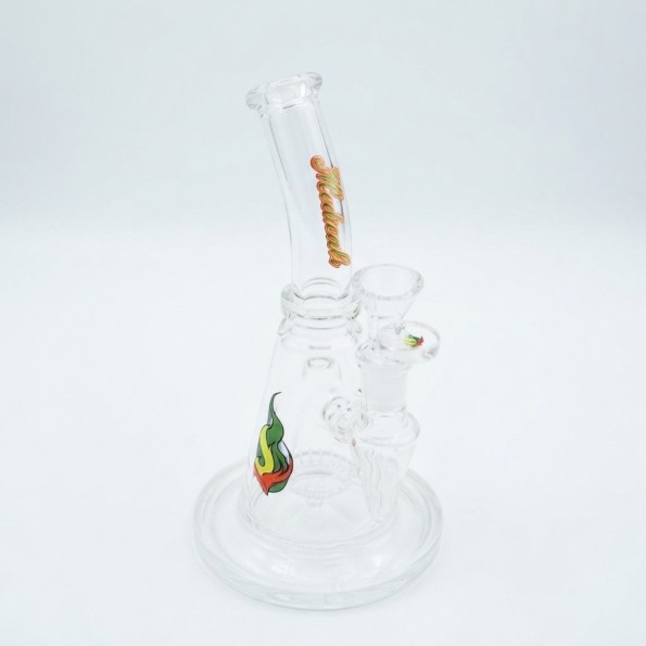 Стеклянный бонг Medicali Drop Dub Rig 22cm