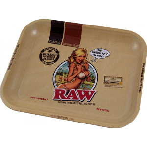 Лоток (поднос) для самокруток RAW "GIRL" big