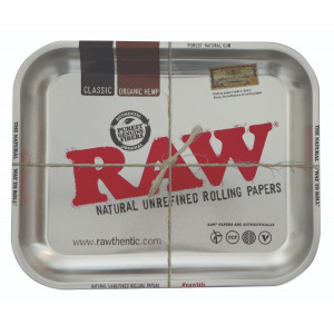 Лоток (поднос) для самокруток RAW METALLIC big
