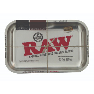 Лоток (поднос) для самокруток RAW METALLIC medium