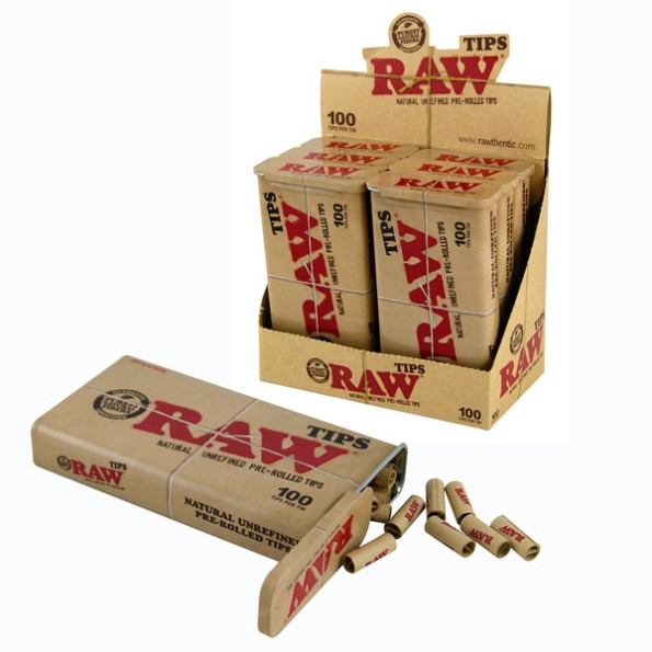 Бумага для фильтров RAW METALL BOX 100шт. (свистки готовые) 