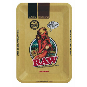 Тарелочка (поднос) для самокруток RAW "GIRL" small 