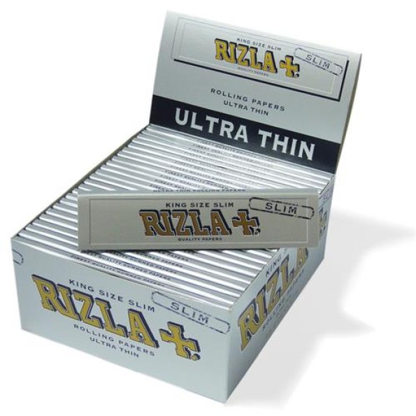 Бумага для самокруток RIZLA Slimsize SILVER (110-44мм)