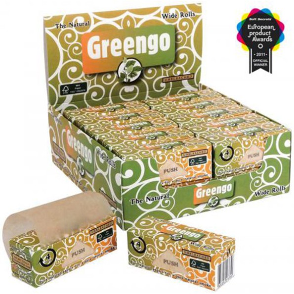 Бумага для самокруток Greengo Rolls (рулон 4м) 