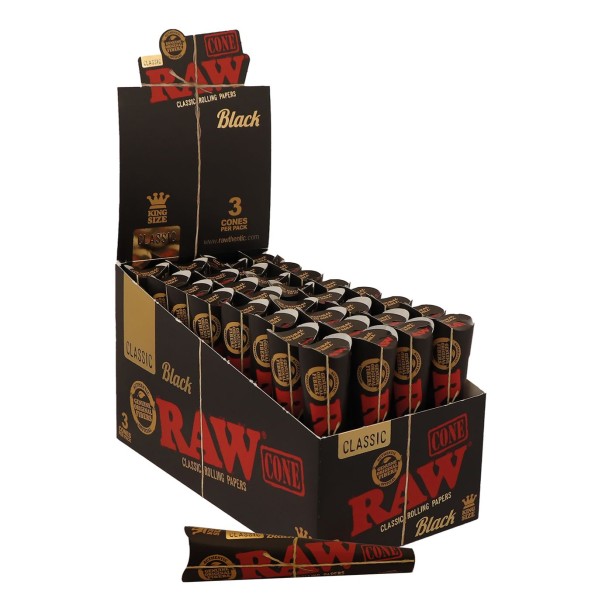 Джоинты RAW Black Cones (3шт.)