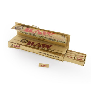 Бумага для самокруток RAW Classic Slimsize 2в1 (Pre-Rolled tips)