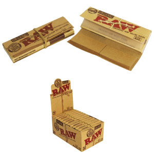 Бумага для самокруток RAW Classic 1/4 2в1 (77-44мм)