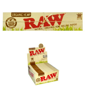 Бумага для самокруток RAW Organic Hemp Slimsize (110-44мм)