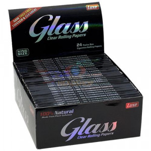 Бумага для самокруток Invisible (110мм) GLASS