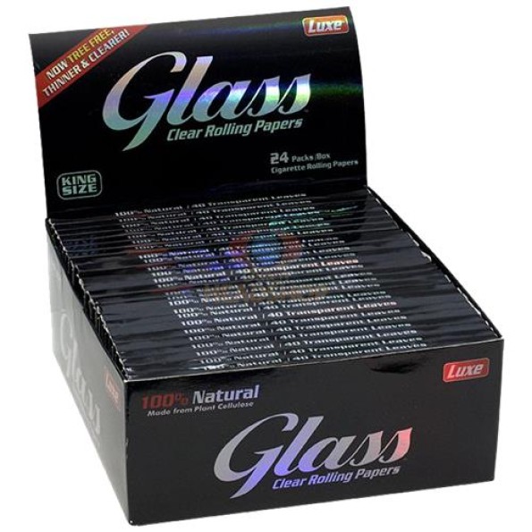 Бумага для самокруток Invisible (ризлы) GLASS