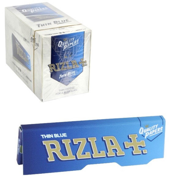 Бумага для самокруток RIZLA BLUE (50мм)
