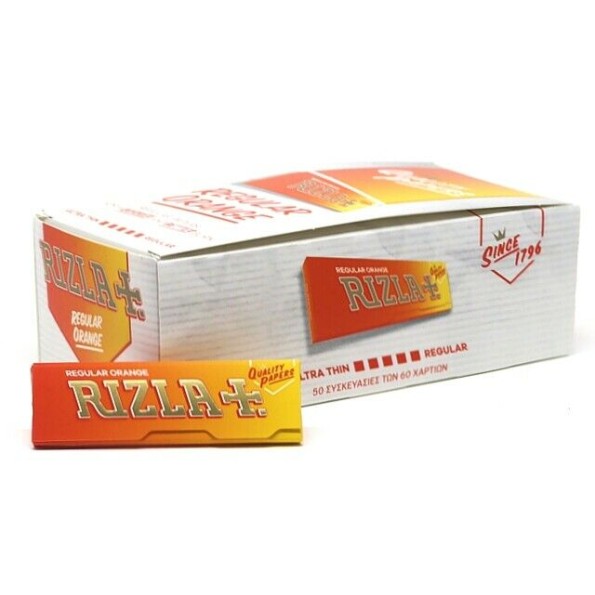 Бумага для самокруток RIZLA ORANGE (50мм)